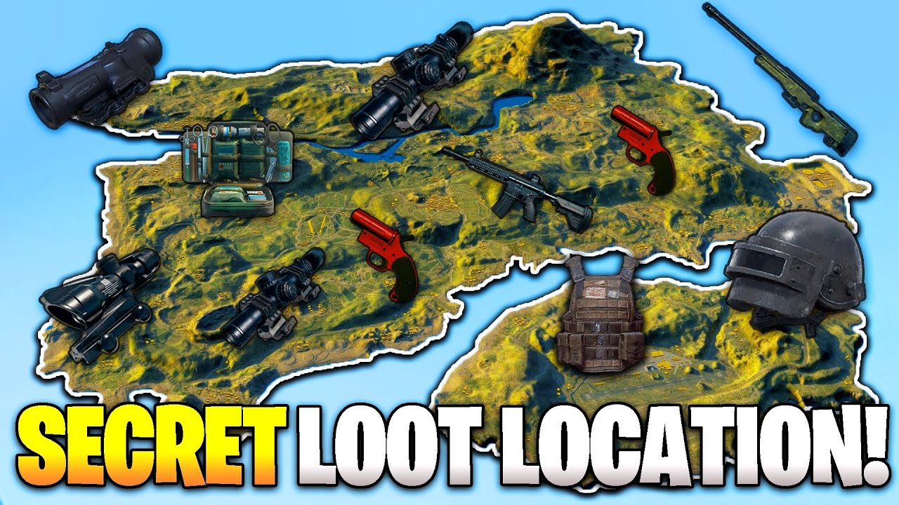 PUBG Mobile Best Loot Locations in Erangel Map