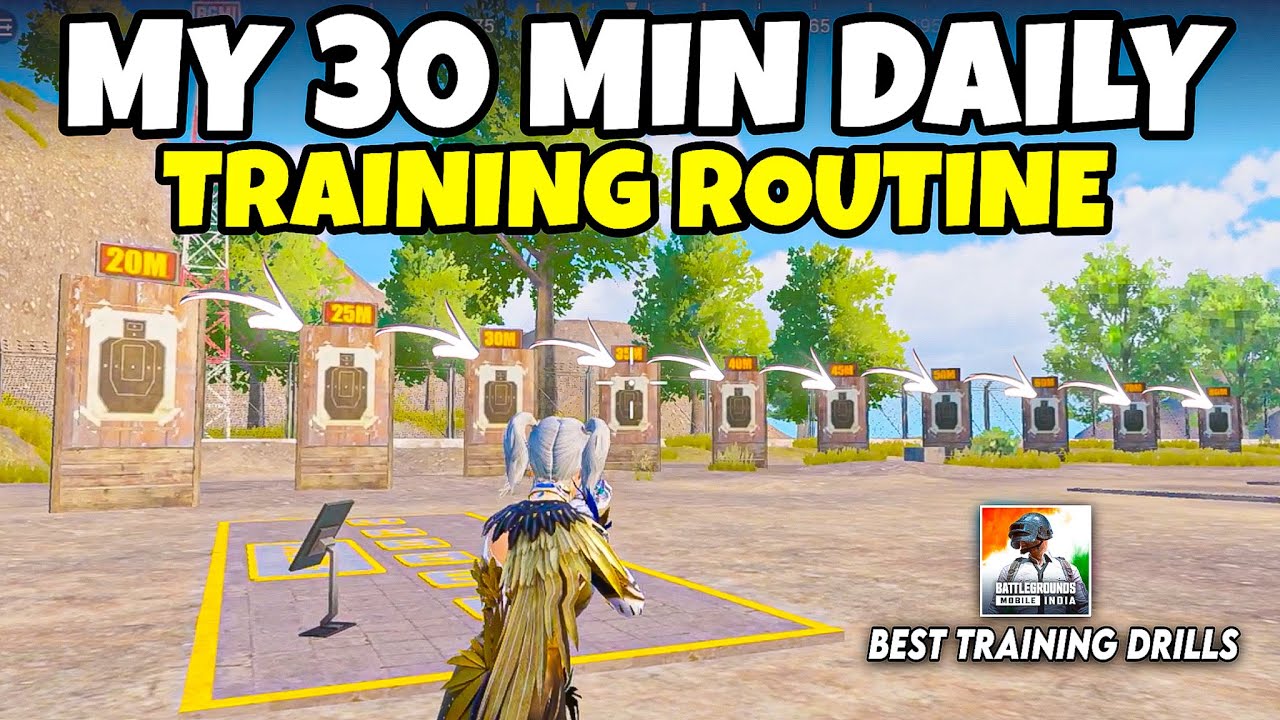 PUBG Mobile Best Training Ground Practice Routine